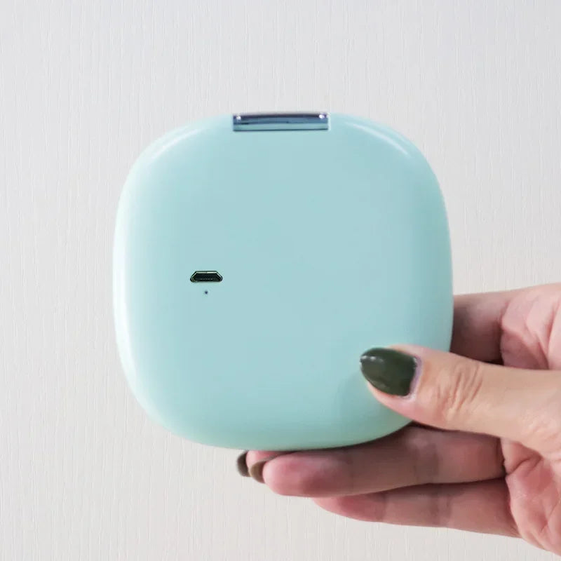 USB Rechargeable LED Makeup Mirror with 10X Magnification