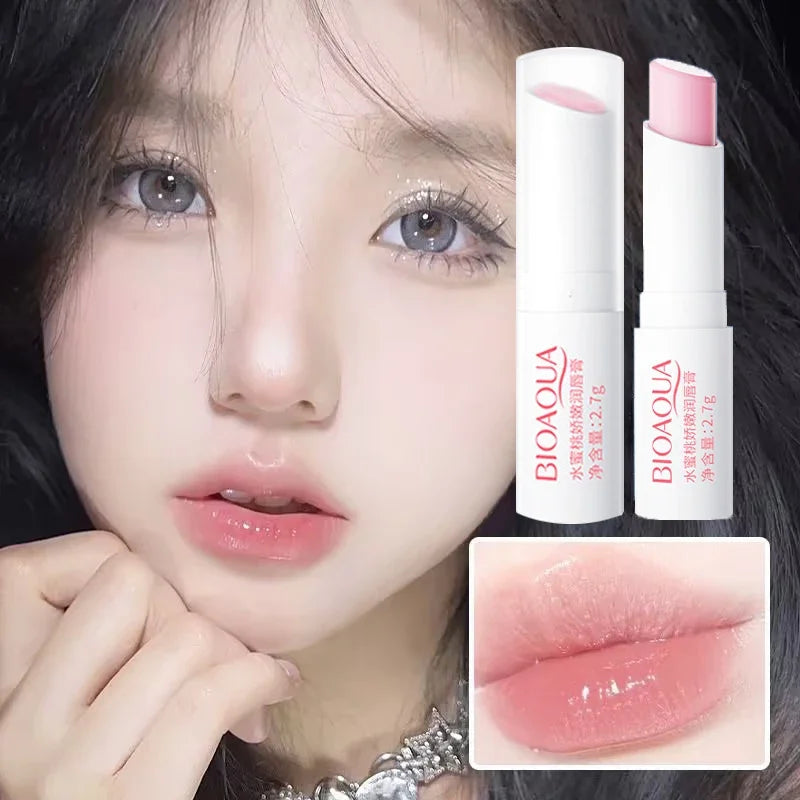 Strawberry Lip Balm – Moisturizing Jelly Lip Care & Primer