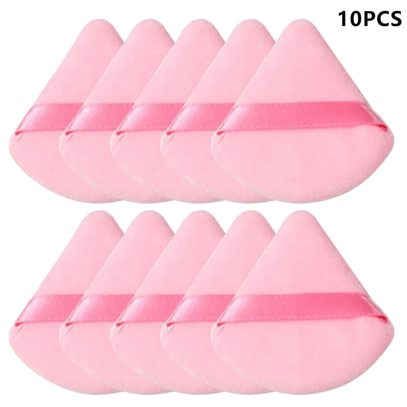 Triangle Makeup Sponge Puff – Crystal Velvet Foundation Blender