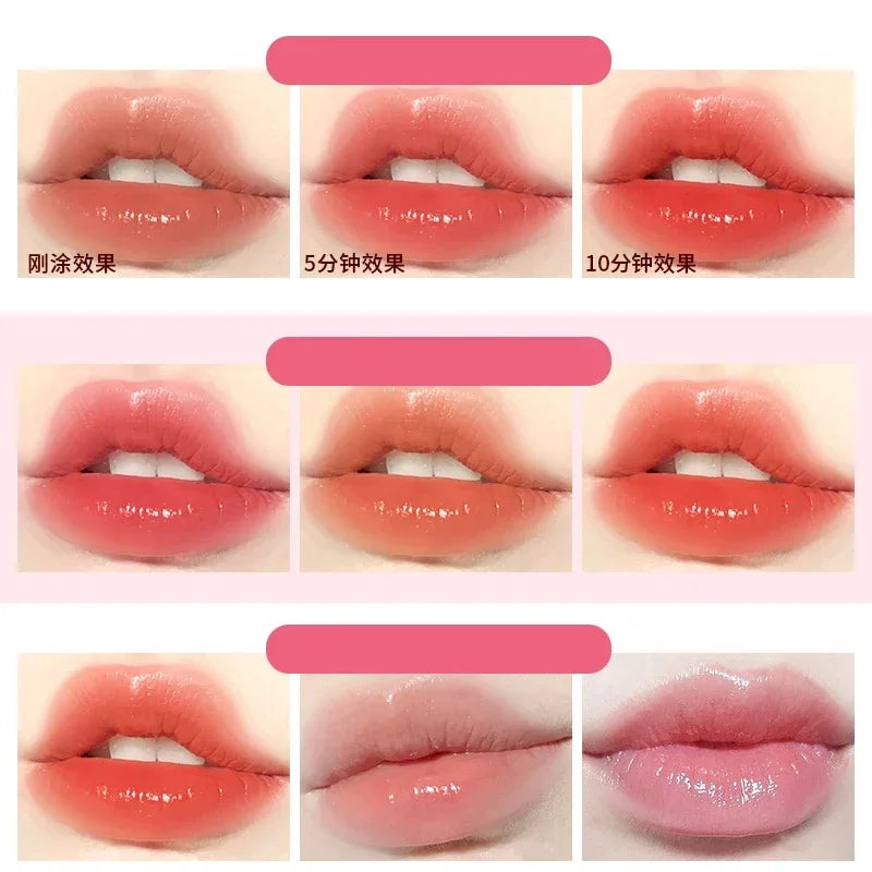 Peach Color-Changing Jelly Lip Balm – Korean Lip Care 3g