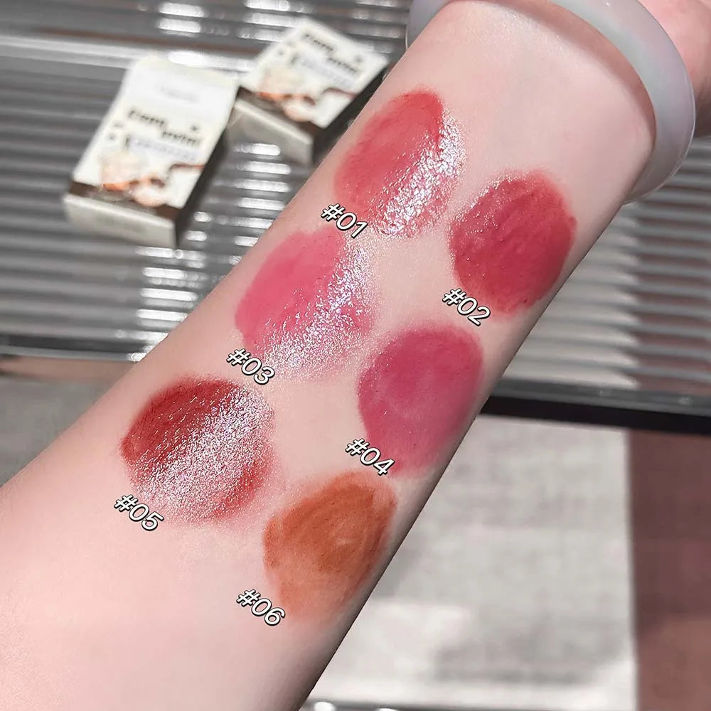 3-Piece Tinted Lip Balm Set – Moisturizing Jelly Lip Gloss Tinted Lip Gloss Set PRIMED