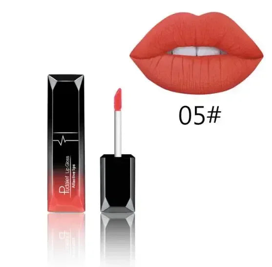 Pudaier 21-Color Matte Liquid Lipstick & Lip Gloss Set