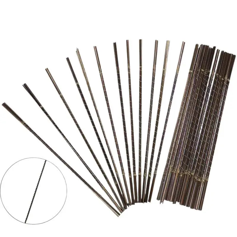 Jewelry Metal Cutting Saw Blades Set 13cm – 12 Pcs Carbon Steel Jewelry Saw Blades PRIMED