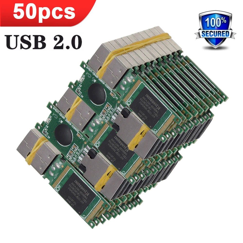 USB 2.0 Flash Drive PCB Chip 4GB–128GB | Bulk Pen Drive USB Flash Drive PRIMED 4GB 50pcs USB 2.0 China Mainland