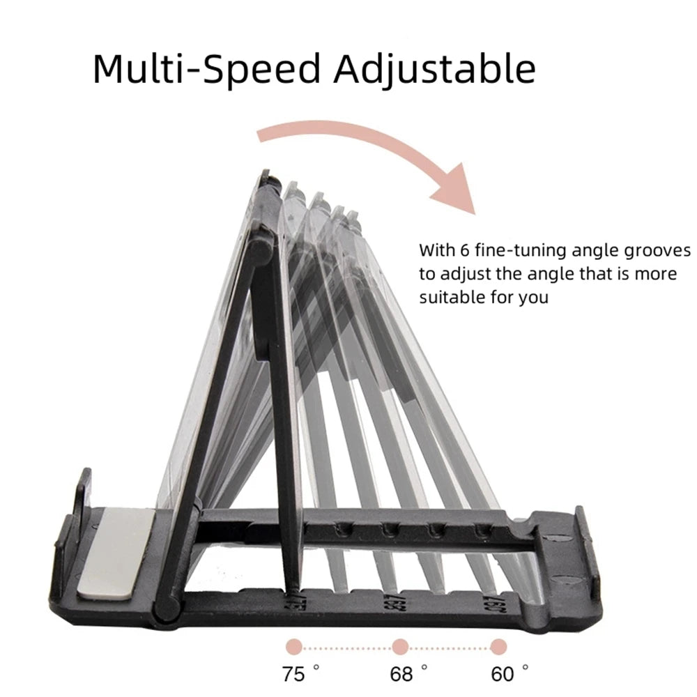 Universal Foldable Desk Phone & Tablet Stand | 6 Angles Phone & Tablet Stand PRIMED