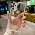 Samsung Galaxy A Series Clear Case + Camera Protector Phone Case PRIMED For Galaxy A12 Clear