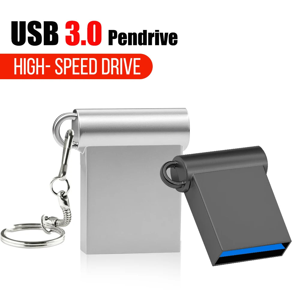 Super Mini USB 3.0 Flash Drive 8–64GB | Metal Pen Drive USB Flash Drive PRIMED