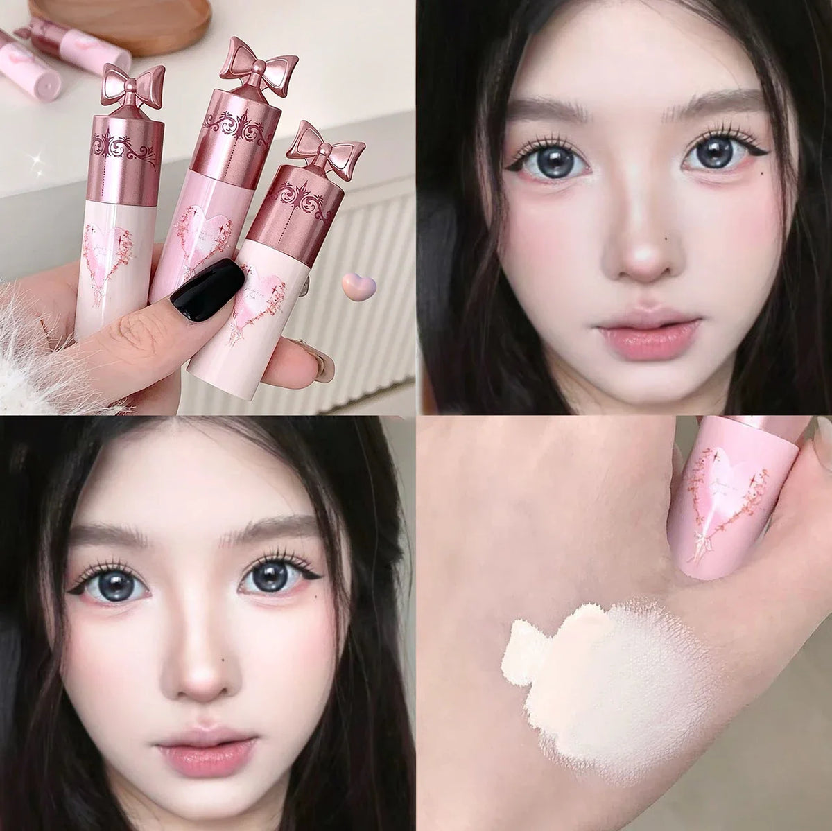 DAIMANPU Pink Brightening Waterproof Liquid Concealer Stick