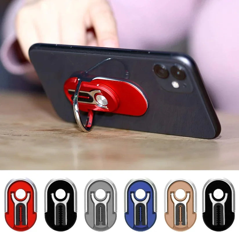 Universal Foldable Finger Ring Phone Holder & Car Vent Stand Phone Ring Holder PRIMED