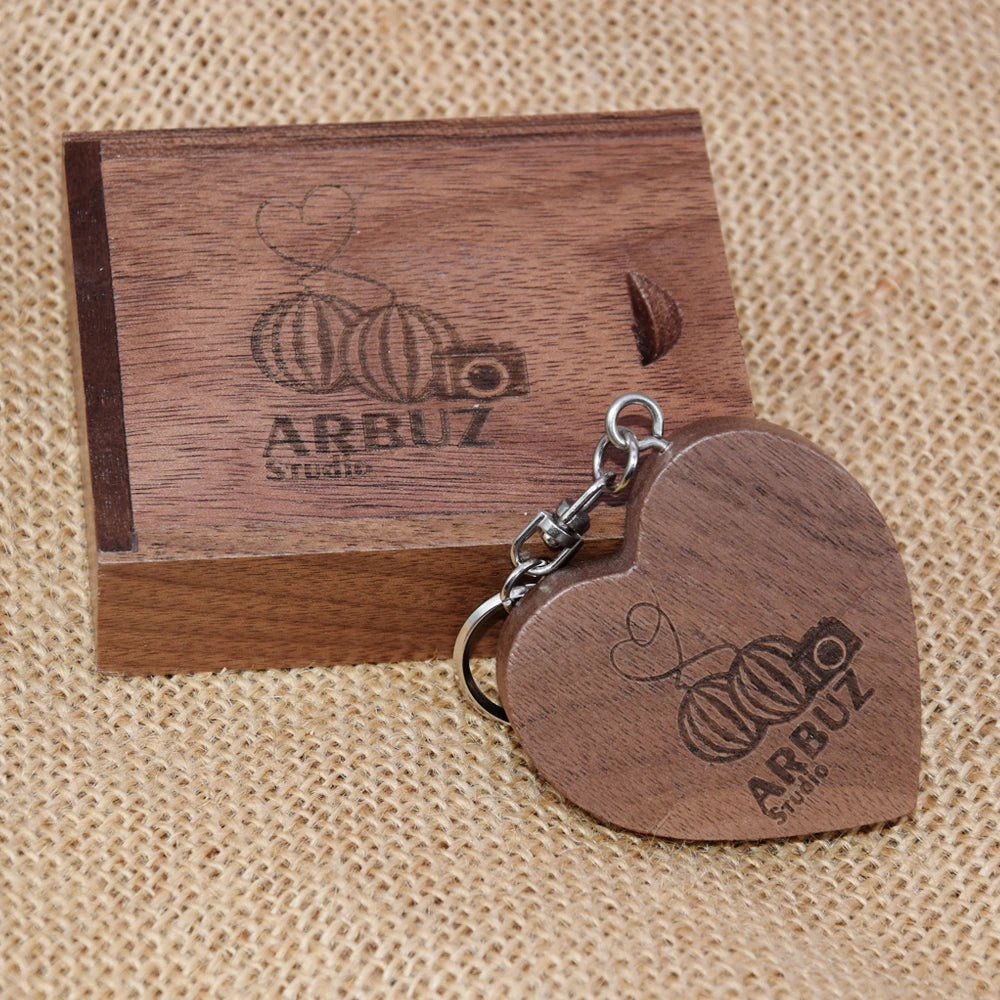 Custom Logo Wooden USB Flash Drive 4–64GB | Bulk 10/30/50 Pcs Custom USB Flash Drive PRIMED