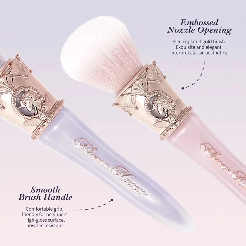 Flower Knows Knight Unicorn Angled Blush Brush | Gradient