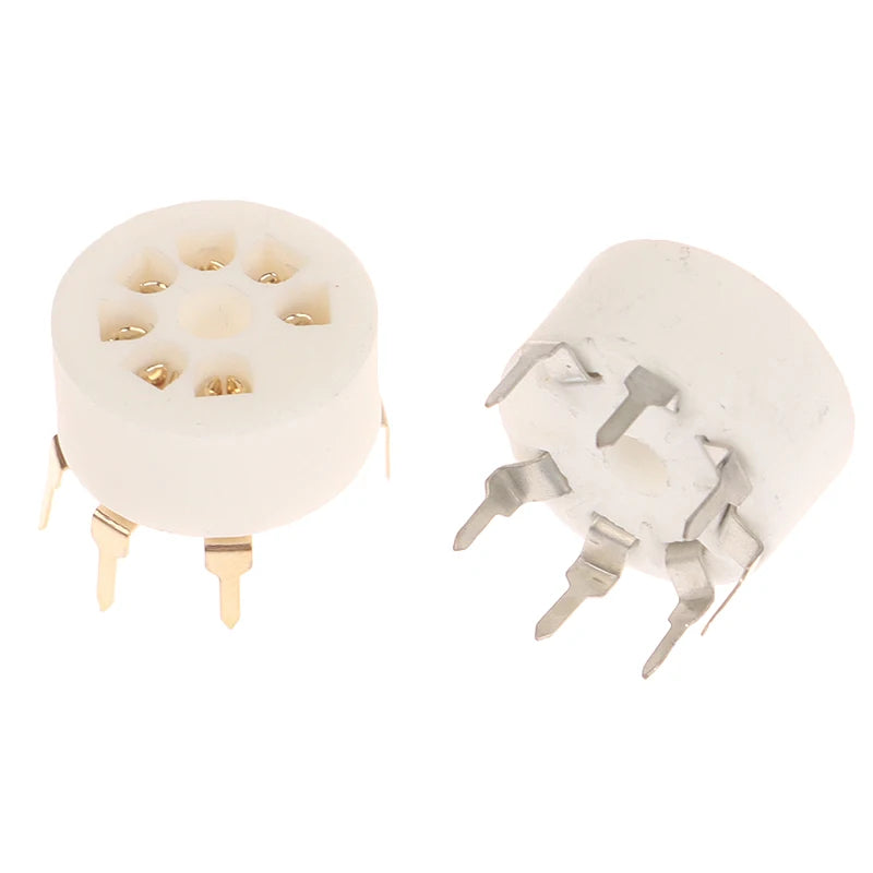Gold-Plated 7-Pin B7G Vacuum Tube Socket | 6AQ5 6J1 6J2