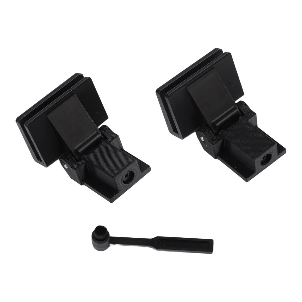 Turntable Dust Cover Hinge 2-Pack | Fits TN200 RT81 & More Turntable Replacement Part PRIMED