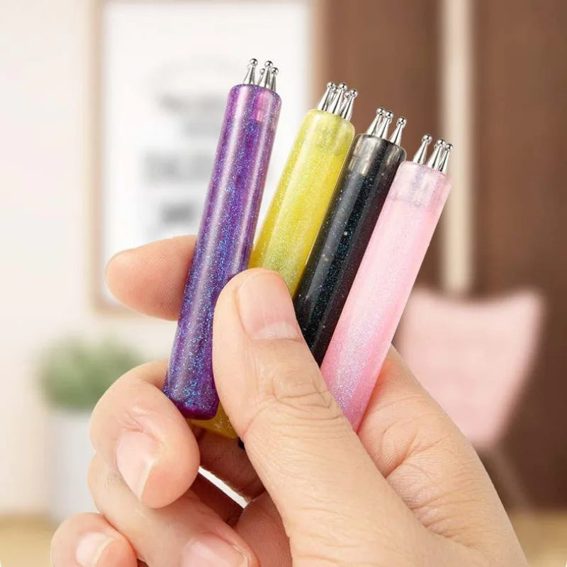 5-Petal Flower Nail Dotting Pen – One Stroke Nail Art Tool Nail Art Dotting Tool PRIMED