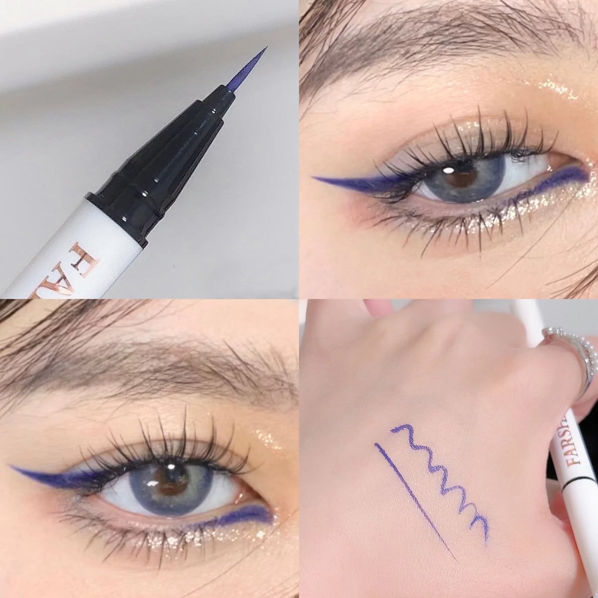 0.1mm Colorful Liquid Eyeliner Pen – Waterproof & Long-Lasting