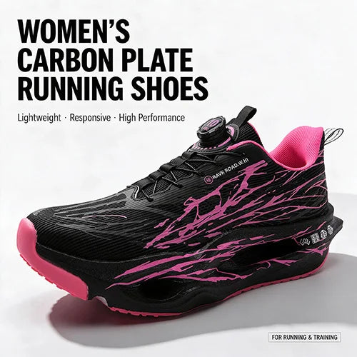 LETCOMFIT Women's Carbon Plate Running Shoes – Lightweight Women's Running Shoes PRIMED