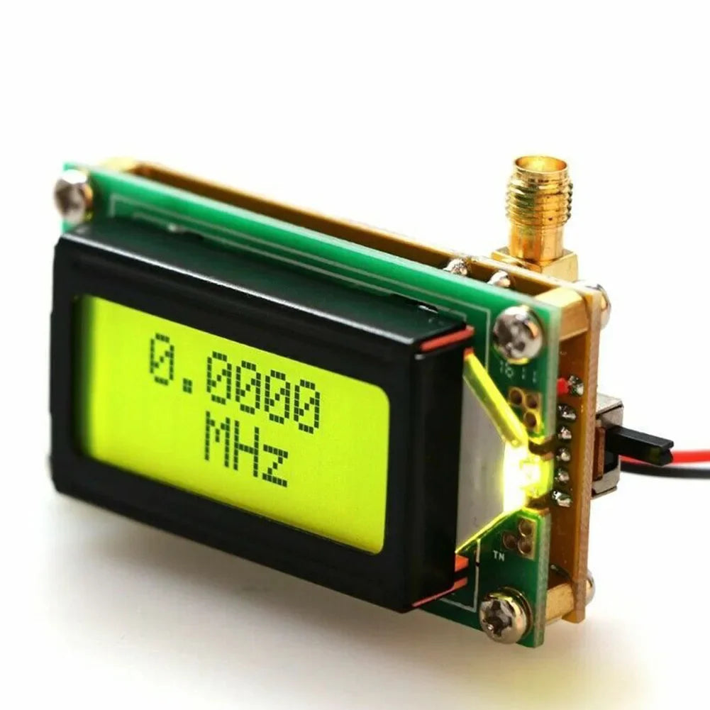 RF Frequency Counter 1–500MHz LCD Display | Ham Radio Tester