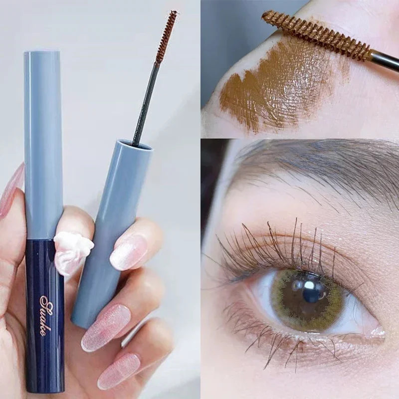Silver Silk Fiber Mascara – Waterproof Curling & Lengthening