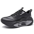 LETCOMFIT Carbon Plate Running Shoes Men – Lightweight Racer Carbon Plate Running Shoes PRIMED 42 black