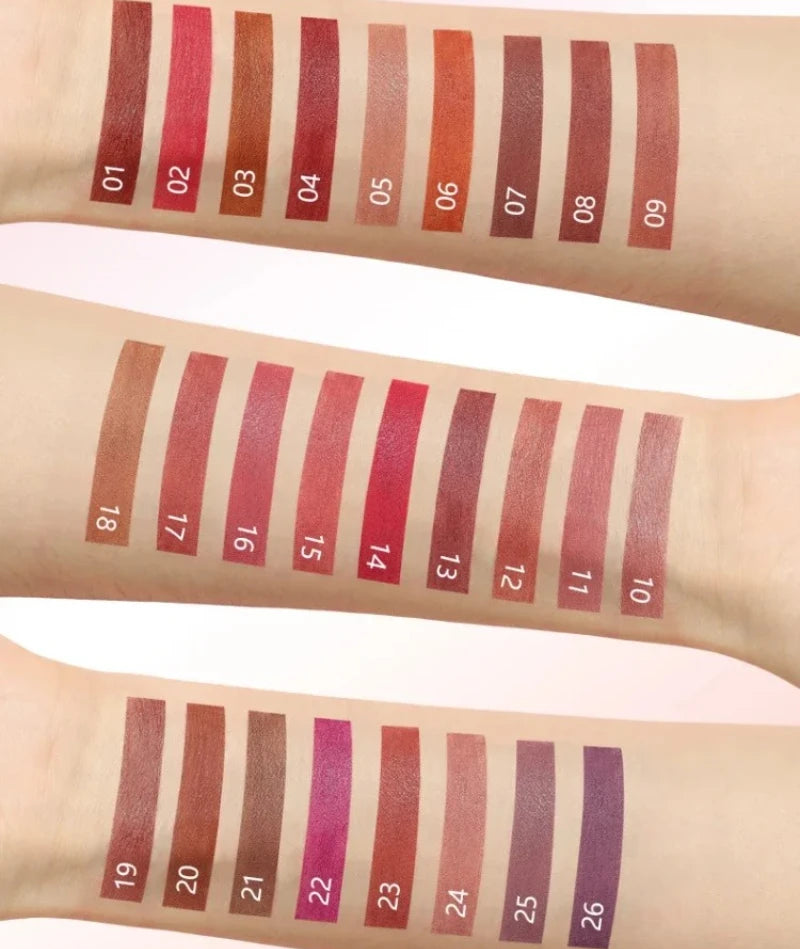 Blana Matte Velvet Lip Clay – Waterproof Moisturizing Lipstick Matte Lipstick PRIMED