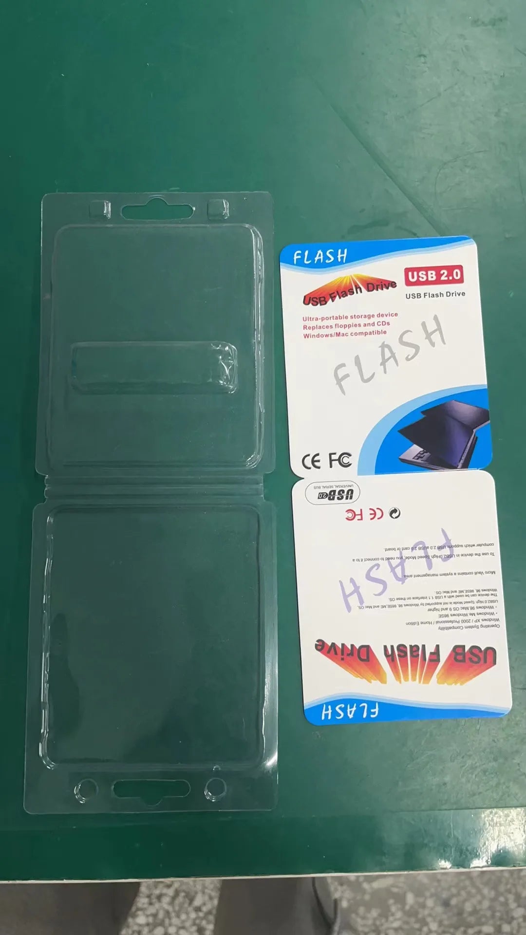USB Flash Drive Paper Packaging Boxes 10 Pack | Z-suit