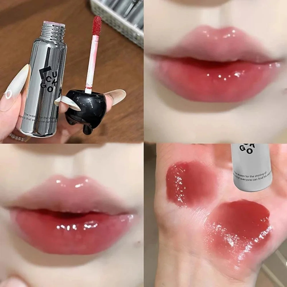 Watery Mirror Lip Gloss – Moisturizing Shiny Lip Glaze 6 Colors