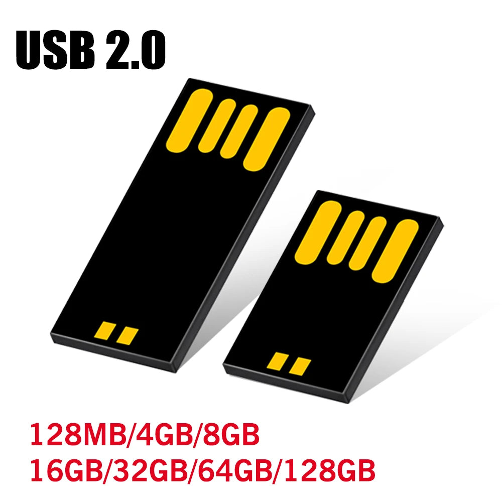 KAWEIDA Bulk USB 2.0 Flash Drive Chips 1GB–128GB | 10–100 Pcs