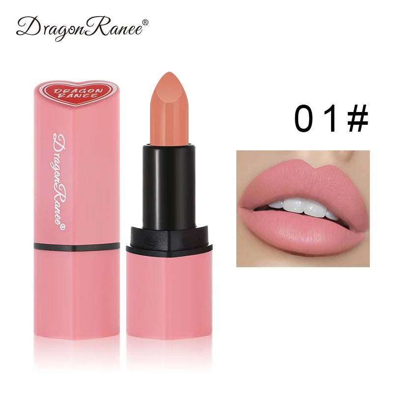 Dragon Ranee Heart Lipstick – Matte Glossy Lip Tint 3.5g Matte Lip Tint PRIMED