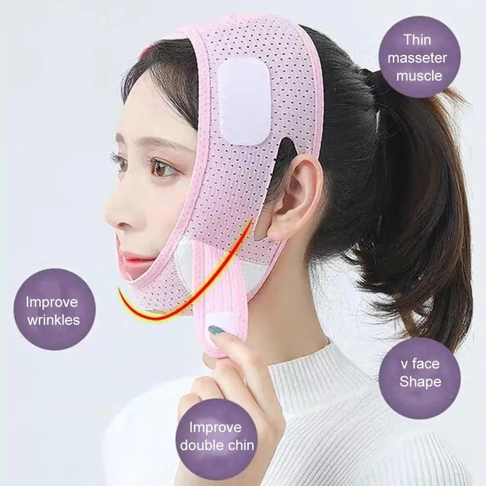 V-Shape Face Lifting Strap | Jawline & Chin Slimming Mask Face Slimming Mask PRIMED