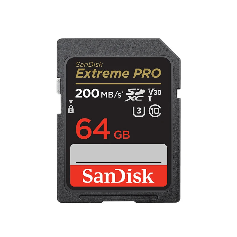 SanDisk Extreme PRO SD Card V30 U3 4K UHD | 32GB–1TB
