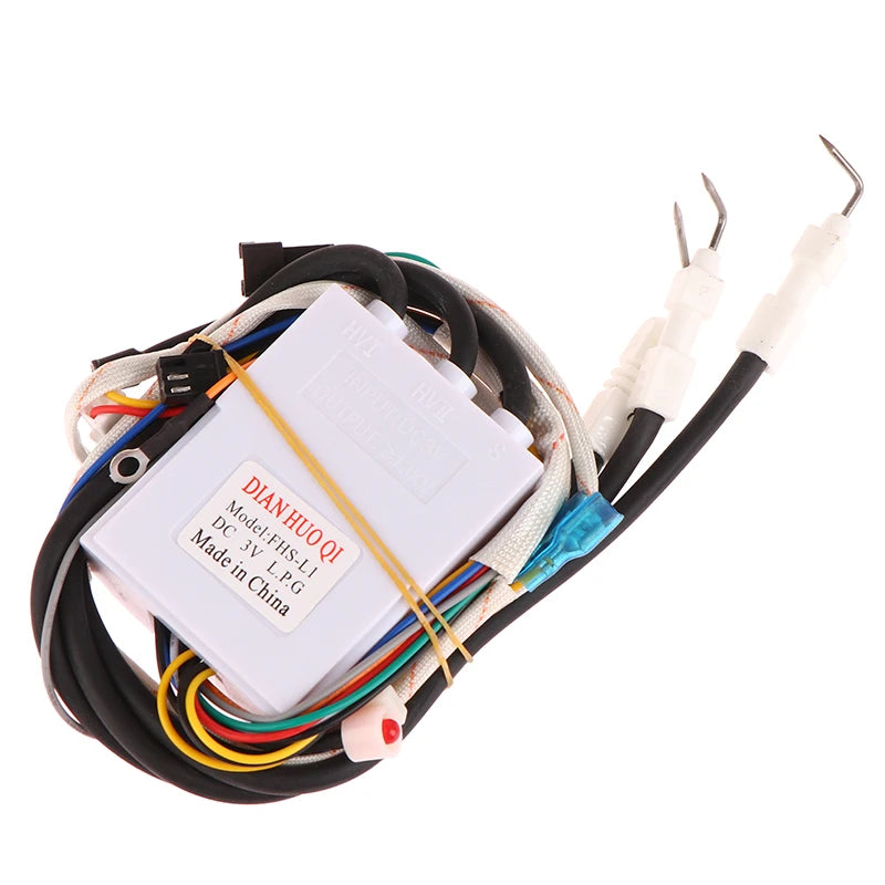 DC 3V Gas Stove Pulse Igniter – 14-Wire Double Ignition Gas Stove Igniter PRIMED