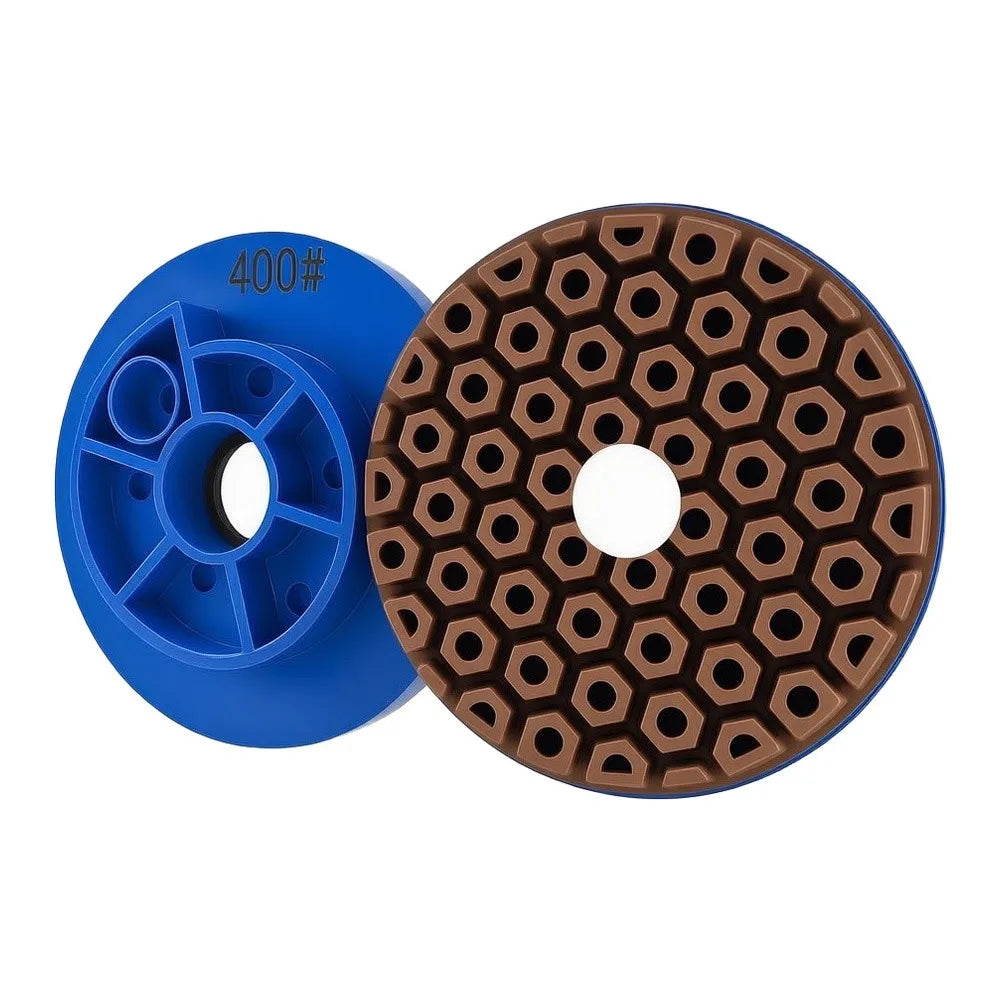 Snail Lock Wet Polishing Disc 10mm Segments – Marble & Granite