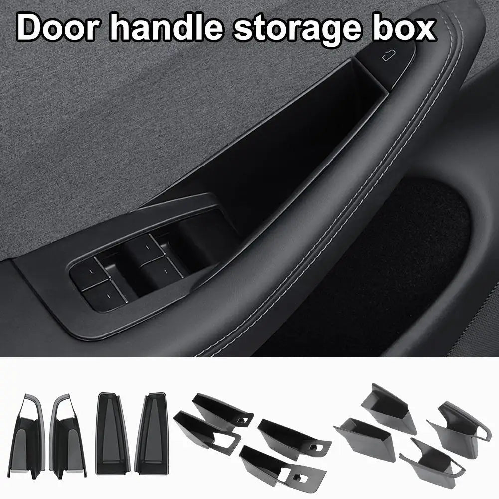Tesla Model 3/Y Door Handle Storage Organizer Tray – 4pc