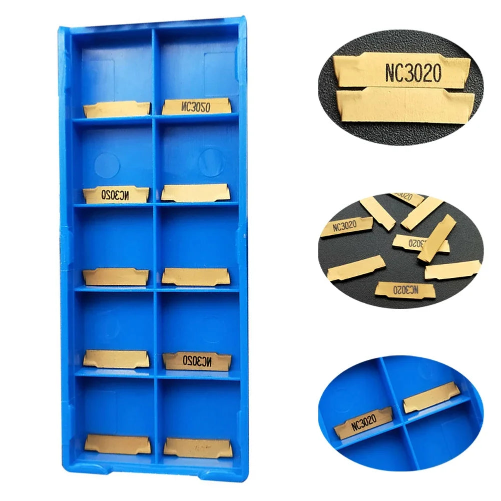 MGMN150-G NC3020 Carbide Turning Inserts for Cast Iron – 10 Pack