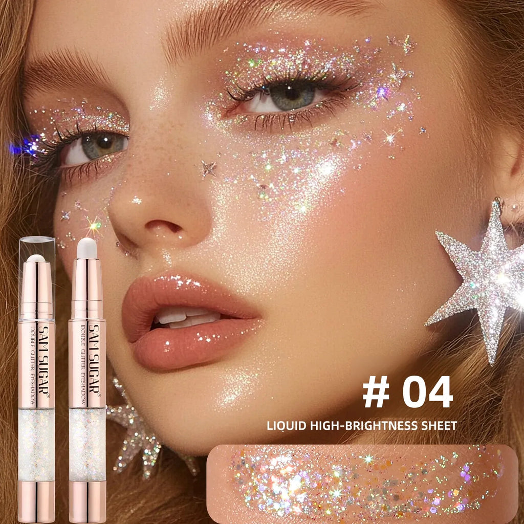 SAM SUGAR 3-in-1 Eyeshadow Stick – Highlighter & Blush Pen Eyeshadow Stick PRIMED