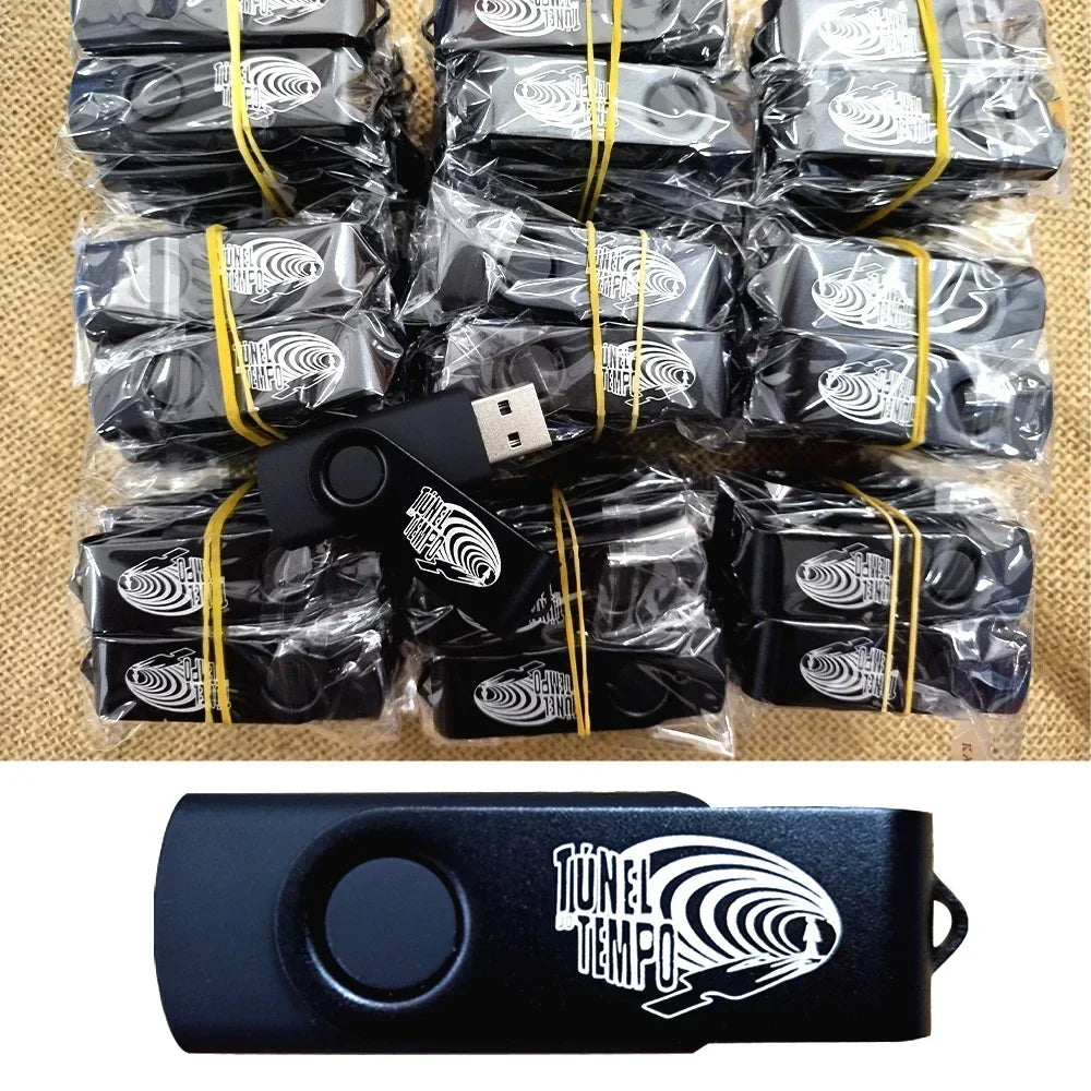 10-Pack Metal USB 2.0 Flash Drives 1GB–64GB | Custom Logo USB Flash Drive PRIMED