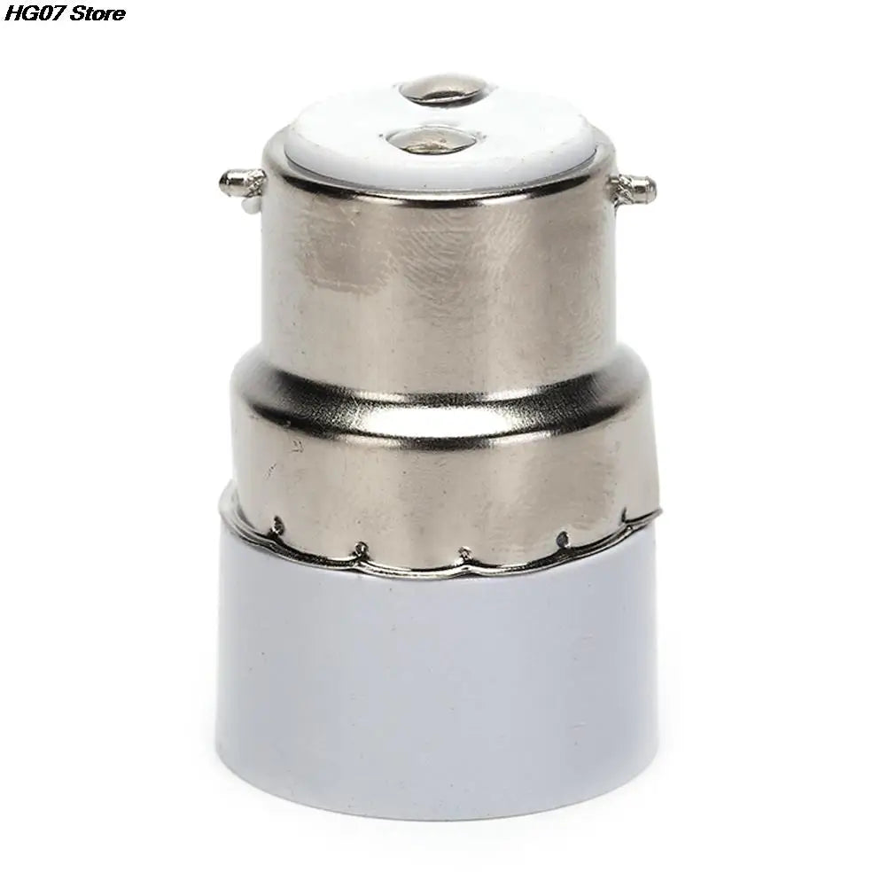 B22 to E14 LED Bulb Socket Adapter – Fireproof Lamp Converter Lamp Socket Adapter PRIMED