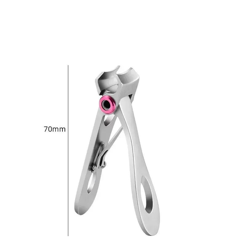 Stainless Steel Nail Clipper – Thick Toenail & Fingernail Cutter