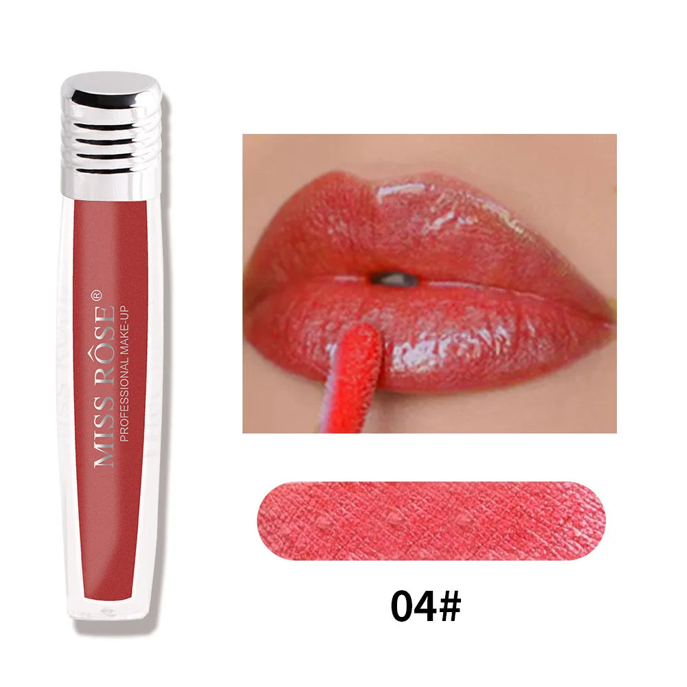 MISS ROSE Velvet Matte Longwear Lipstick & Pearl Lip Glaze Matte Lip Glaze PRIMED M6701-001V-04