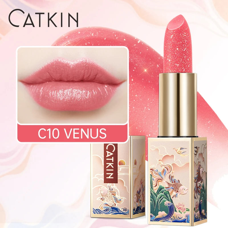 CATKIN Colored Lip Balm – pH Color Change, Nourishing & Hydrating