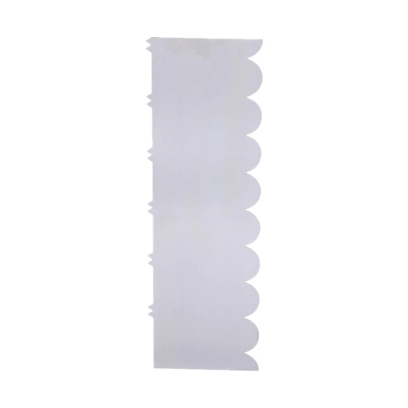 LMETJMA 10" Double-Sided Stainless Steel Cake Scraper & Smoother Cake Scraper PRIMED 13