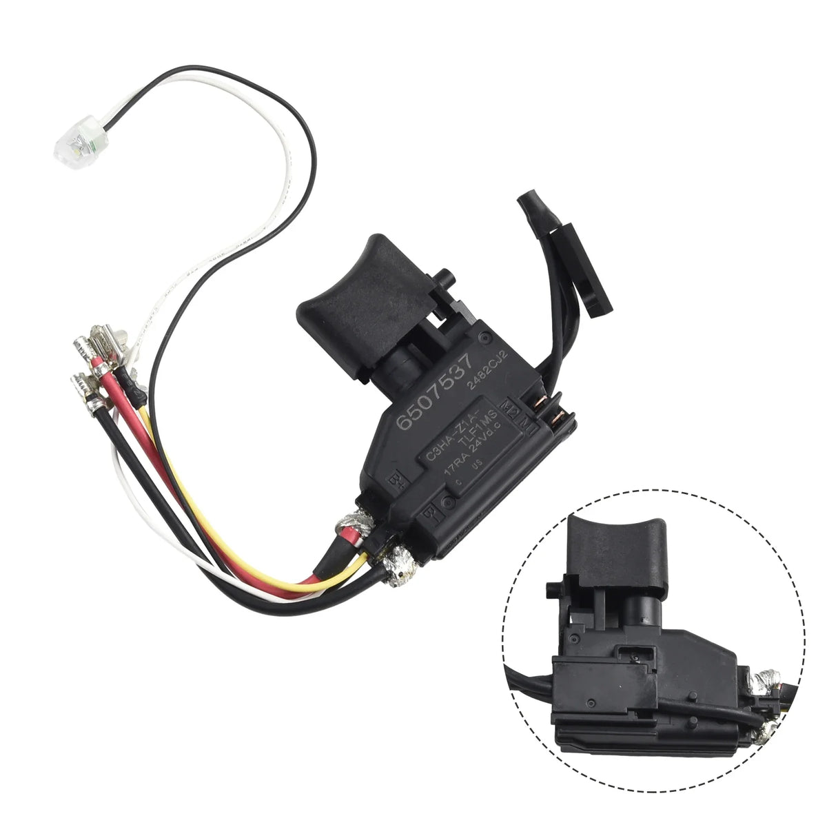 Trigger Switch for Makita DHP482 DDF482 | Part 6507545