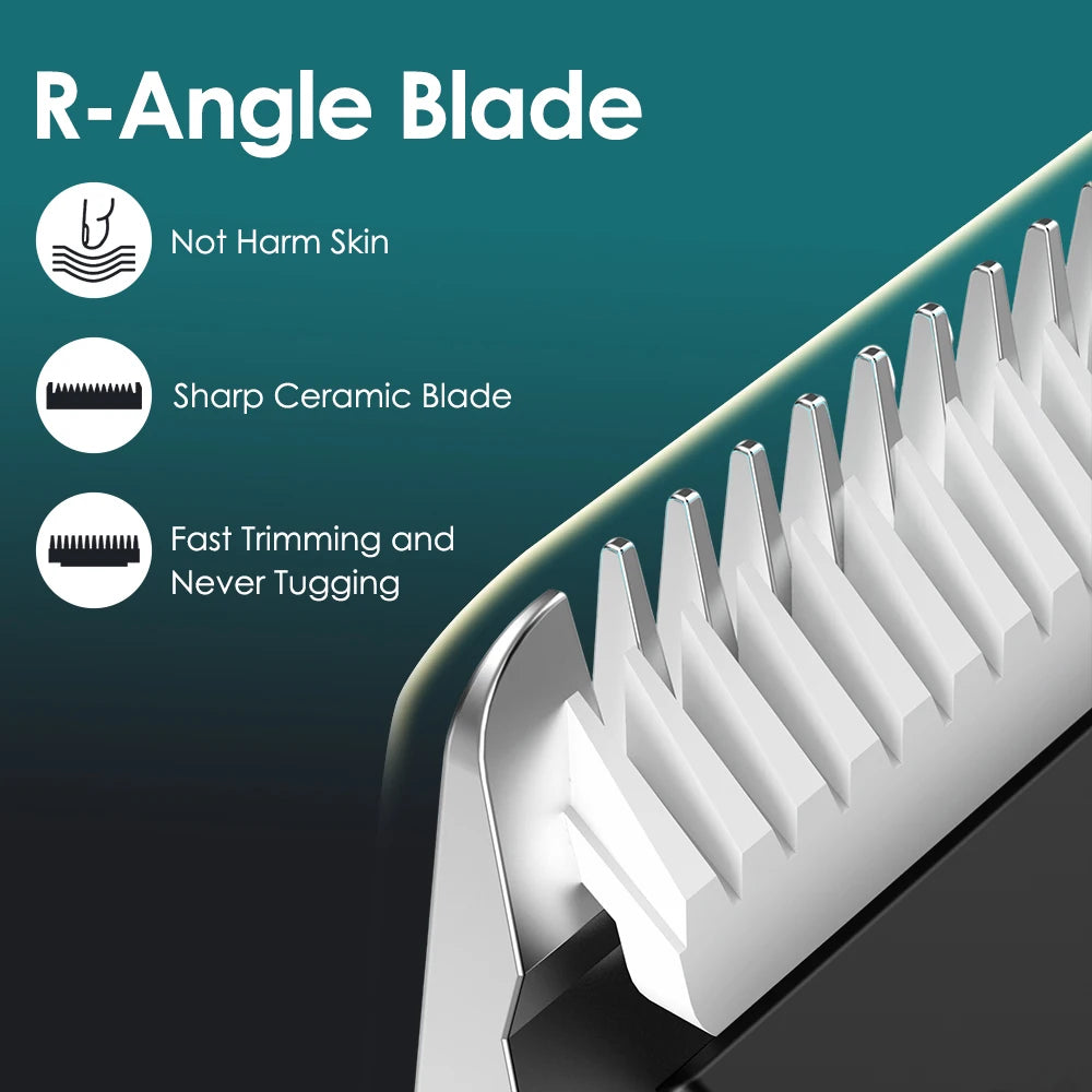 Men's Body Hair Trimmer – Ceramic Blade All-In-One Groomer Body Hair Trimmer PRIMED