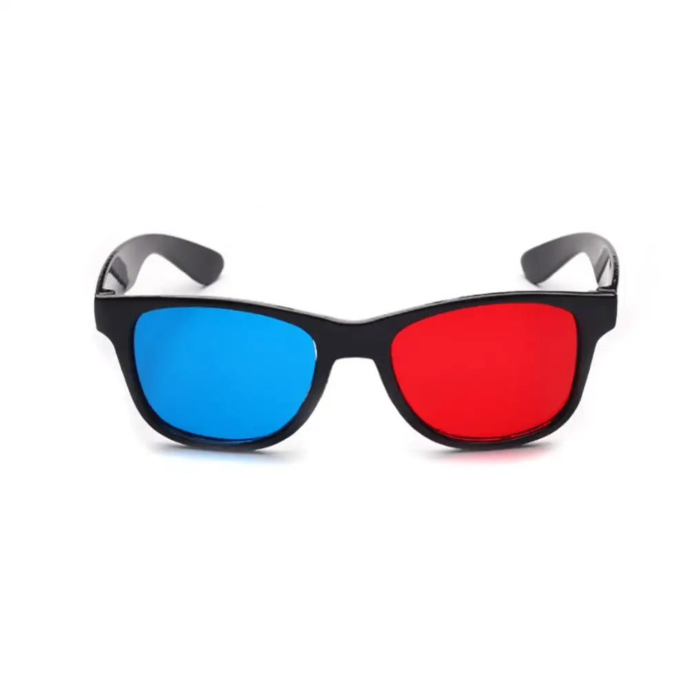 Red Blue Cyan Anaglyph 3D Glasses – Movies, Games & Comics Anaglyph 3D Glasses PRIMED