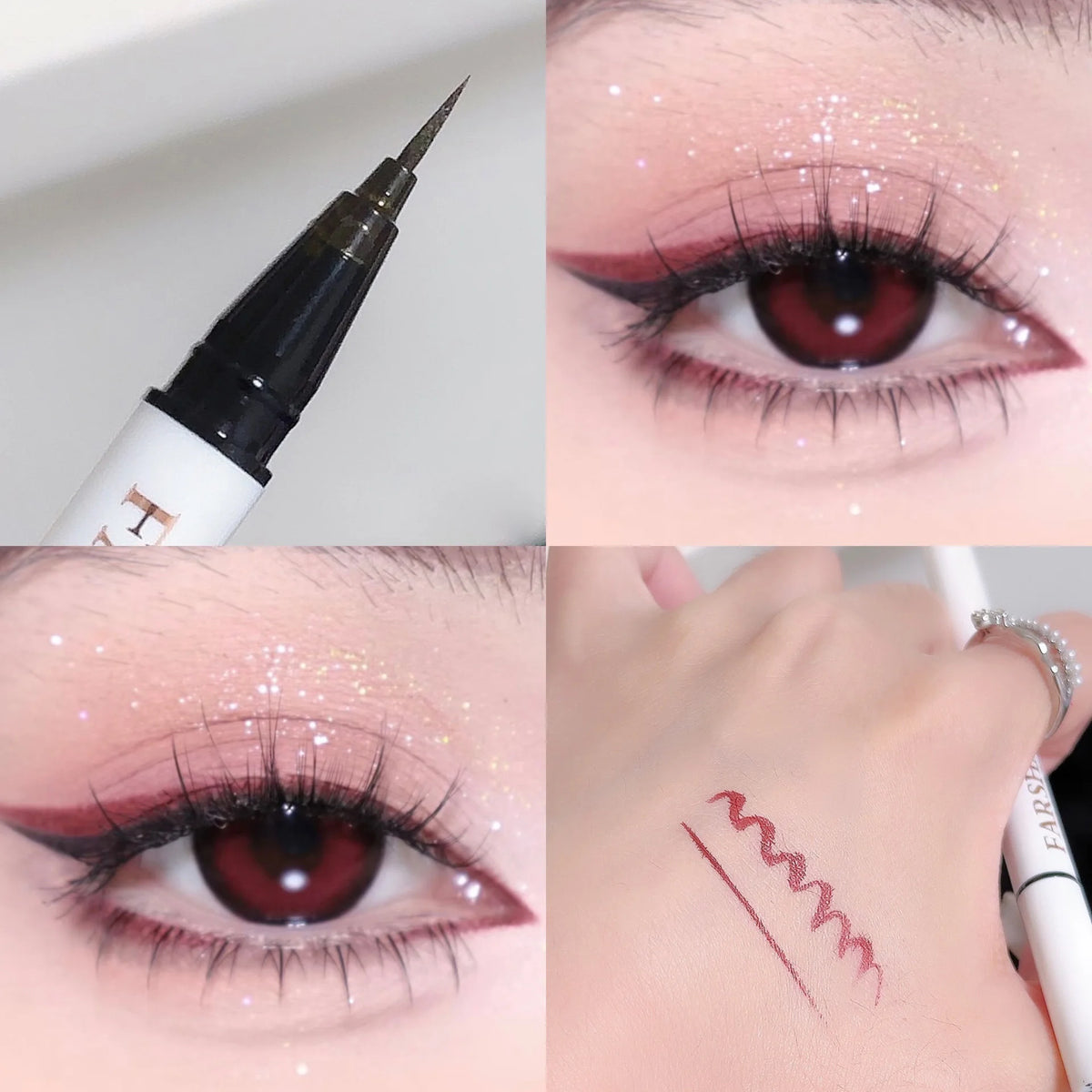 0.1mm Colorful Liquid Eyeliner Pen – Waterproof & Long-Lasting