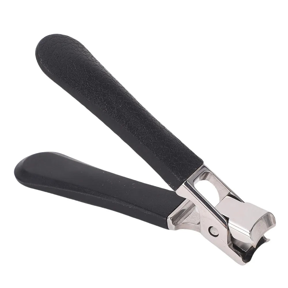 Wide Jaw Stainless Steel Nail Clipper | Anti-Splash Cover