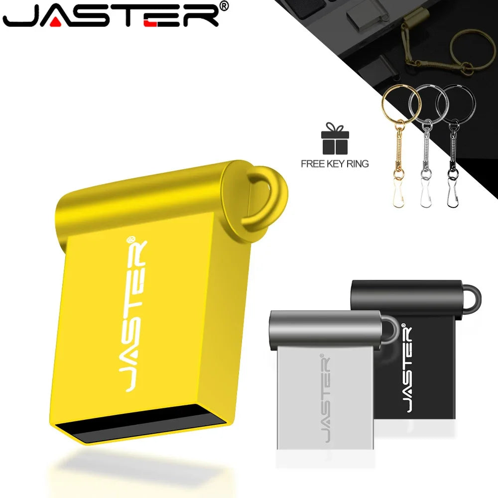 10-Pack Mini Metal USB Flash Drives | Free Custom Logo 128GB USB Flash Drive PRIMED