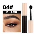 Dragon Ranee Waterproof Eyebrow Gel – Long-Lasting Tinted Brows Eyebrow Styling Gel PRIMED 04 BLACK