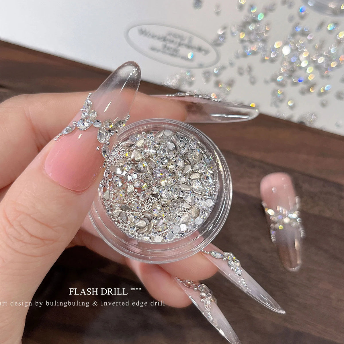 Butterfly Nail Charms Set – 5A Zircon Rhinestones for Nail Art