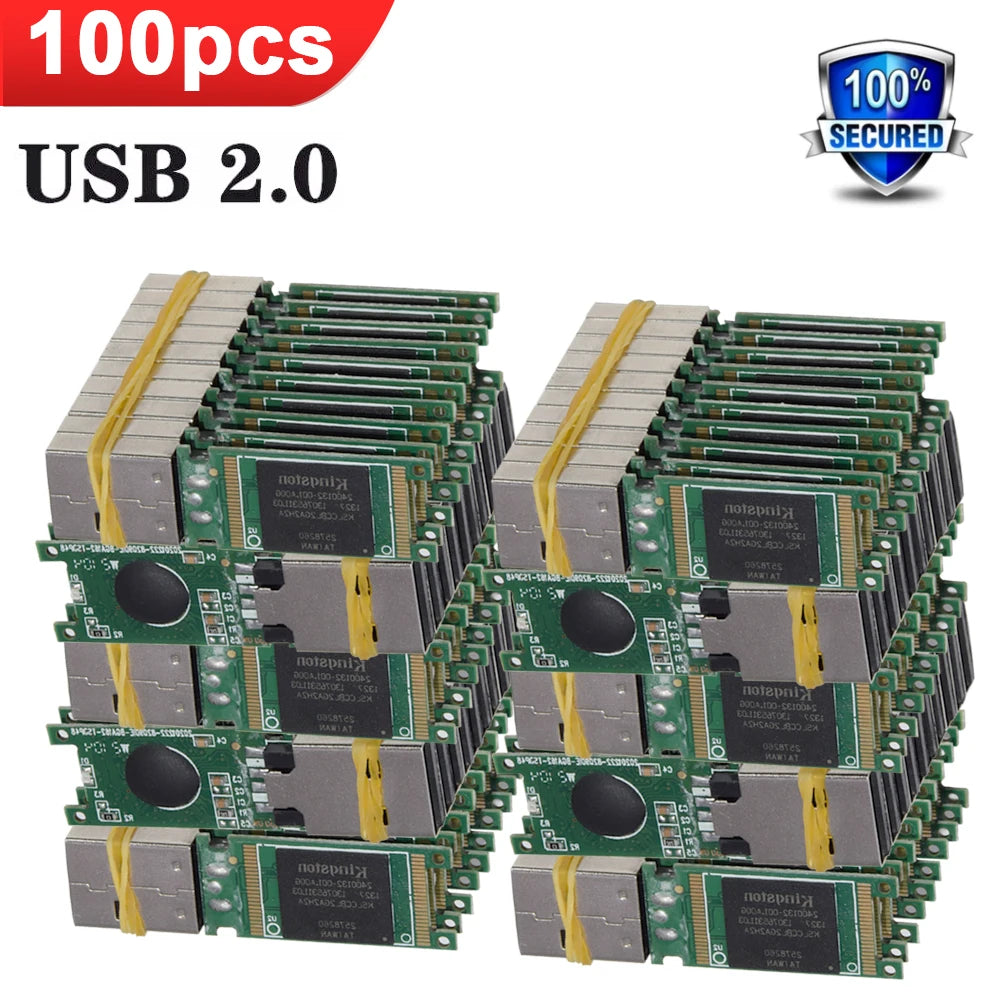 USB 2.0 Flash Drive Chips 4GB–128GB | Bulk 10–100pcs Waterproof USB Flash Drive PRIMED 8 GB 100pcs China Mainland